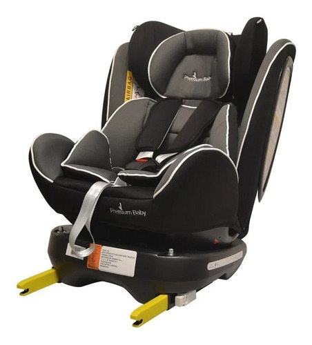 Butaca Infantil Para Auto Premium Baby Murphy 360º Gris
