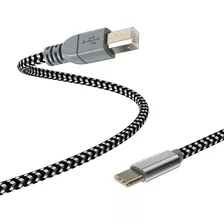 Cable Midi Para iPad Pro, Usb C A Usb B Midi Otg Cable Tipo