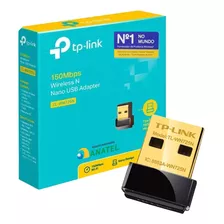 Adaptador Wi-fi Usb Nano N Tp-link Tl-wn725n 150 Mbs - C/nfe