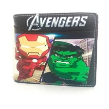 Billetera Hombre Avengers Hulk Iron Man Capitan America 