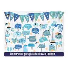 Baby Shower - Carteles Y Props Imprimibles Para Photo Booth 