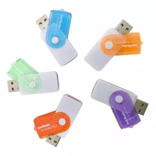 Leitor Gravador Adaptador Usb Cartão Memória Sd Micro Sd