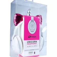 Auriculares Vincha Manos Libres Con Cable Formato Unicornio