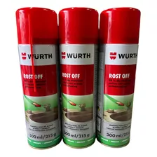 Pack 3 Und Wurth Rost Off W-max 300ml Mojostore Desoxidante