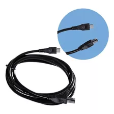 Cabo Para Impressoras 3.1 Usb-b E Usb-c Preto Oex Ce205