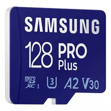 Samsung Pro Plus Memoria Micro Sd 128 Gb Clase 10 160mb/s 4k
