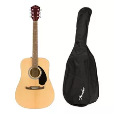 Guitarra Acústica Fender Fa-125 Dreadnought Nat Wn Con Funda