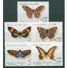 1985 Insectos- Mariposas - Argentina ( Serie) Mint