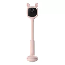 Camara Seguridad Wifi Full Hd Nocturna Monitor Bebe Pcreg Color Rosa Pálido