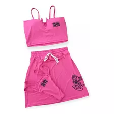 Conjunto Da Cyclone Feminino 3 Pecas Trio