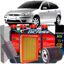 Kit Troca De Óleo Revisão Ford Motorcraft 5w30 Sintetico + Filtros Ford Focus 1.6 8v Zetec Rocam Flex 2007 2008 2009