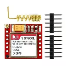 Módulo Gprs Gsm Sim800l Gsm Sim800 Com Antena Arduino