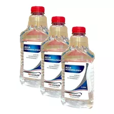 Kit 3 Águas Desmineralizadas Aditivo Fluído Radiador 3l