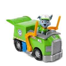 Paw Patrol Rocky Patrulla Canina Carrito + Figura Original 