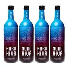 4 Botellas De Nuku Hiva (noni) Jugo Natural - 750 Ml