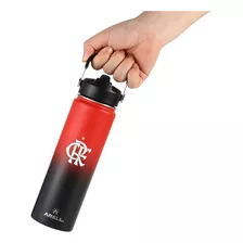 Garrafa Termica Straw Isolada Vácuo 650ml - Flamengo Oficial