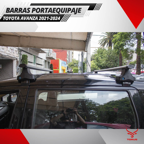 Barras Portaequipaje Toyota Avanza 2021 2022 2023 2024 Torus Foto 5