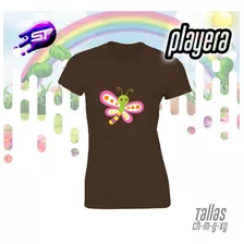 Playera Infantil Mariposa Inf-125