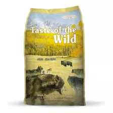 Alimento Taste Of The Wild High Prairie Para Perro Adulto Todos Los Tamaños Sabor Bisonte Asado Y Venado Asado En Bolsa De 12.2kg