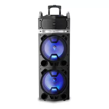 Parlante Portátil Rca Bluetooth 122pro 15000w + Mic Color Negro