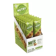 Barras De Nuts Nutry Sementes Caixa 360g 12 Unidades De 30g