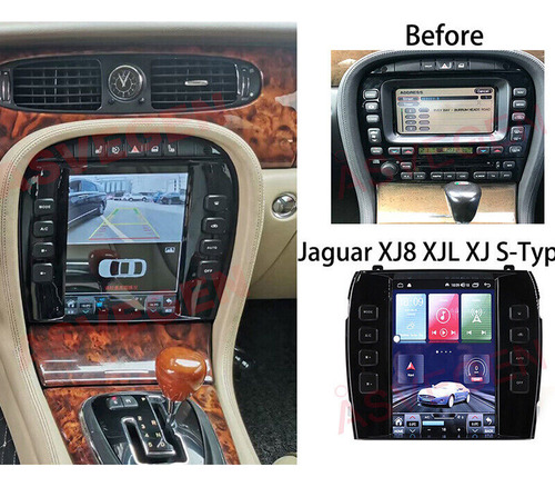 Vehculo De Audio Para Jaguar Xj X350 X358 2004-2008 4+64 G Foto 2