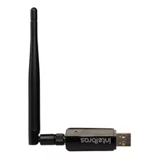 Adaptador Usb Wireless 3001 Antena Externa Preto Intelbras