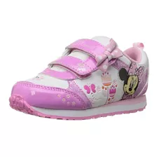 Zapatillas Minnie Mouse Con Luces Para Niñas
