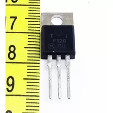 Tip126 Transistor De Unión Bipolar Único, Darlington, 2pzas.