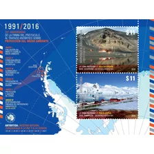 2016 Tratado Antártico Sobre Protección Mamb. Mint