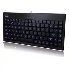 Adesso Akb-110eb Mini Teclado Iluminado 3 Colores Slimtouch