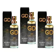 Kit 3 Perfume Gd Amakha Femenino Con Envio Gratis Excelentes