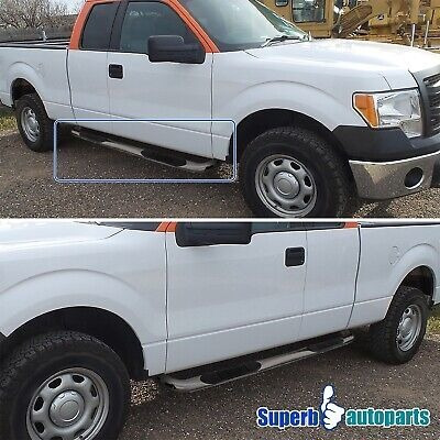 Fits 2009-2014 Ford F150 Super Cab 3  S/s Side Step Nerf Spa Foto 10