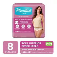 Ropa Interior Plenitud Femme P / M X 8 Unidades