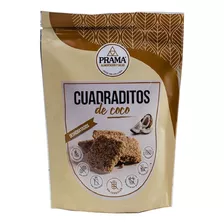 Cuadraditos De Coco Deshidratados Vegano/raw X 100 Gs. Prama