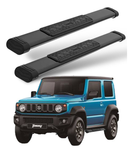 Estribos Bronx Suzuki Jimny 2021 Negro  Foto 4