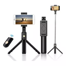 Tripode Para Selfie Stick Celular Controle Remoto Bluetooth