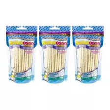 Combo 3 Palito Para Cães Leite Deliciosso Baby 100g