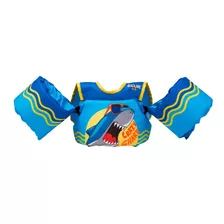 Colete Salva Vida Infantil Homologado Boia Braço Crazy Shark