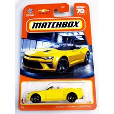 Matchbox Chevrolet Camaro Convertible 2016 Original 