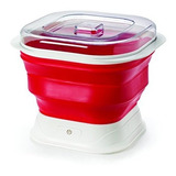 Cuisipro - Yogurtera Plegable (tamaÃ±o Grande), Color Rojo Y
