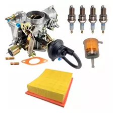 Carburador Con Sistema 4 Bujias Largas Vw Combi 1.6l 82-86