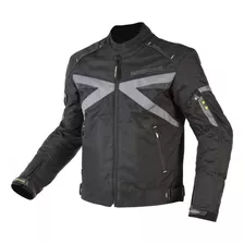 Campera Para Moto Cordura Volt Nto Negro