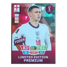 Adrenalyn Xl Limited Edition Premium Phil Foden Copa 2022