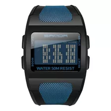 Reloj Deportivo Digital Para Hombre Sanda 222 Resist Al Agua