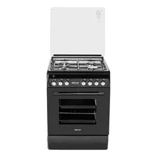 Cocina Itimat Combinada Negra 4h Gas 2313650 Kirkor