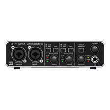 Interfaz De Audio Behringer U-phoria Umc202hd