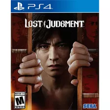 Videojuego Lost Judgment Para Ps4