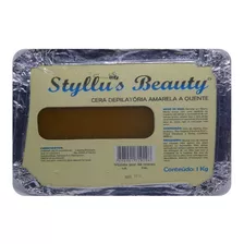 Styllus Beauty Cera Depilatória Amarela A Quente 1kg