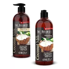 Shampoo + Acondicionador Coconut Milk Oil 590ml 